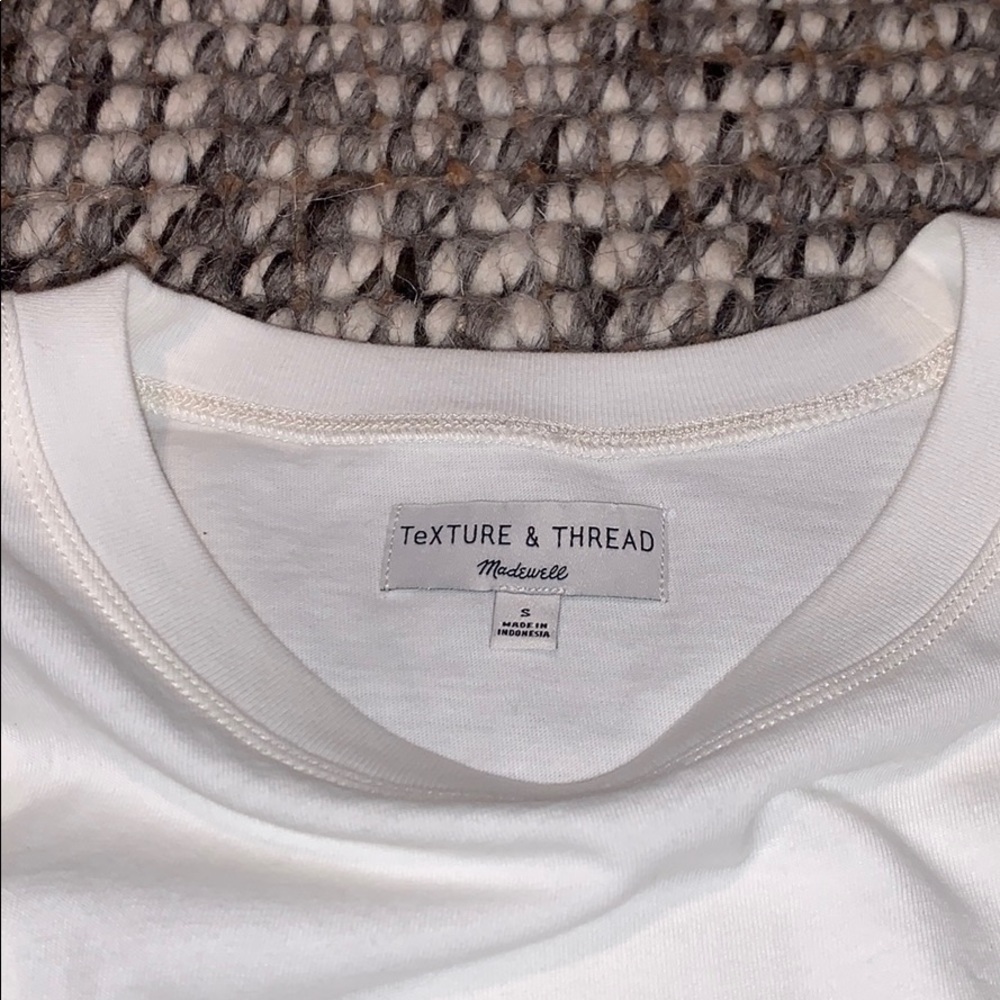 Madewell Texture&Thread Ruffle Sleeve Shirt - Picture 3 of 5